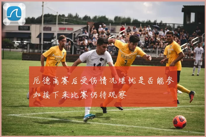 厄德高赛后受伤情况堪忧是否能参加接下来比赛仍待观察