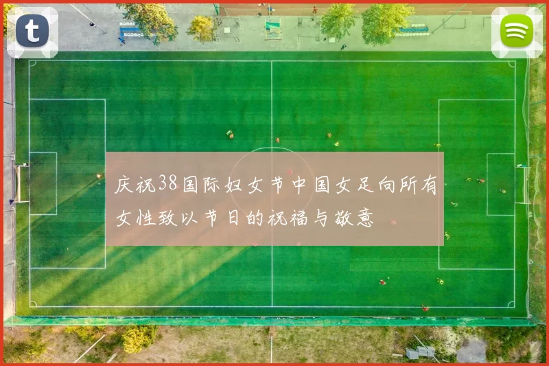 庆祝38国际妇女节中国女足向所有女性致以节日的祝福与敬意